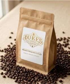 Duke's Coffee Roasters Mexico Veracruz La Laja label