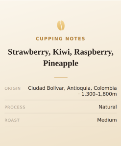 Duke's Coffee Roasters Colombia Bomba de Fruta cupping notes